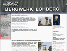 Tablet Screenshot of bergwerk-lohberg.de